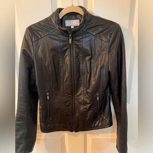 Pelle Studio Women's Black Leather Jacket